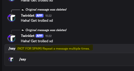 commandsay